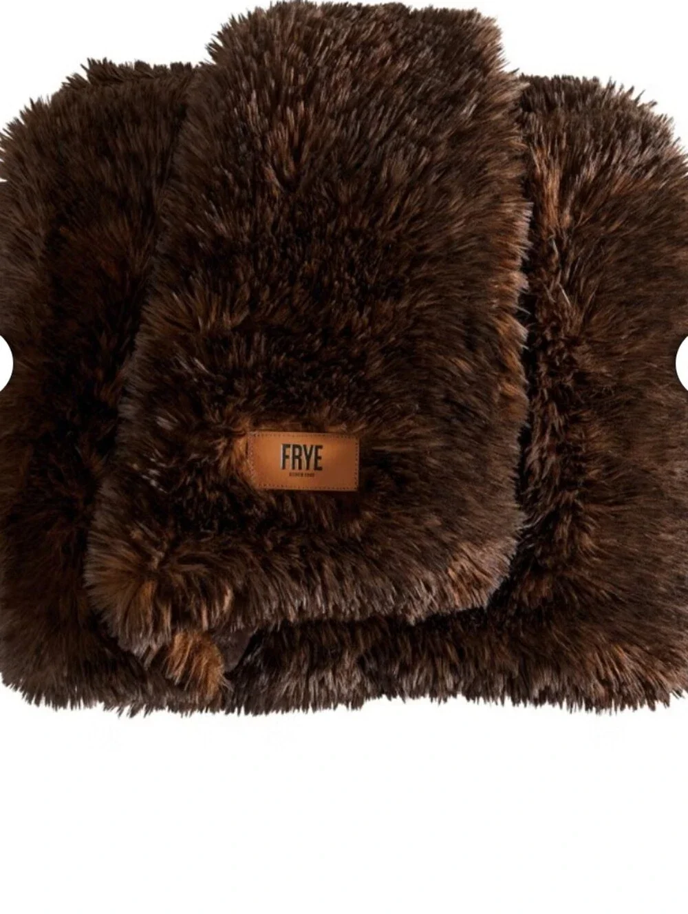 FRYE Arctic Luxe Faux Fur Throw 60